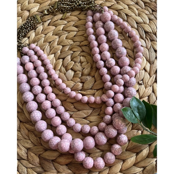 Jewelry - Marble Beaded Necklace